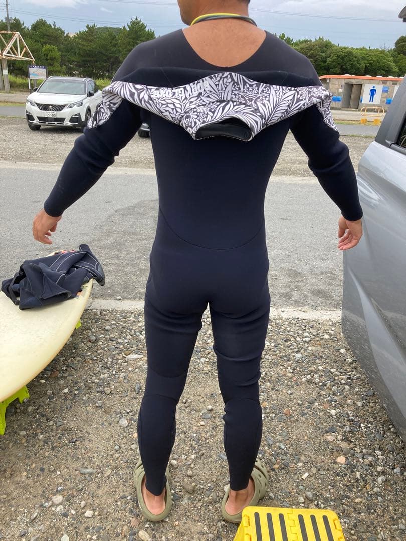 ま*い様 ジャーフル 3ミリ フルスーツ ネックエントリー ボディーグローブ L