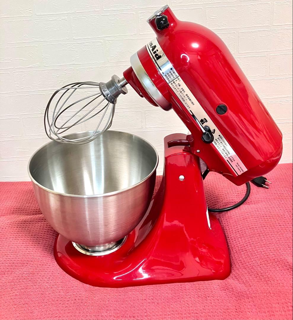 ✨2021年製✨ キッチンエイド 9KSM95ER 肉ミンチ装置付 動作確認済