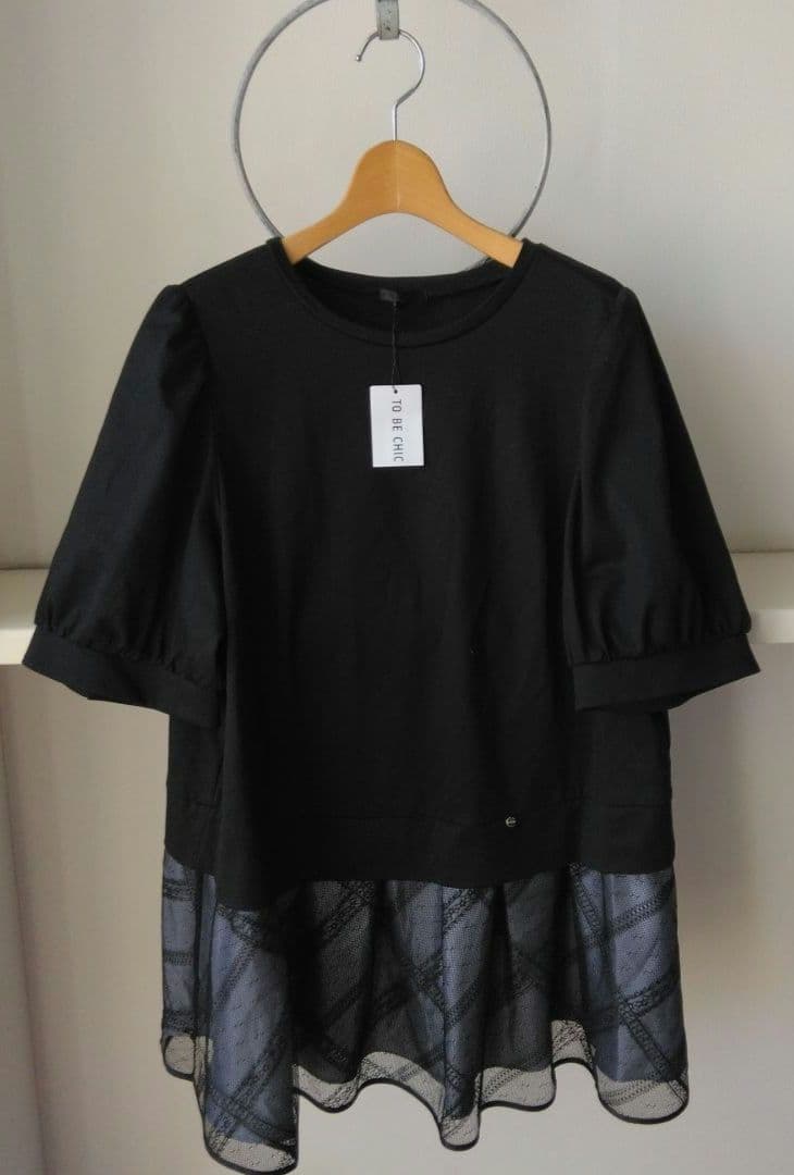 専用現行品「新品未使用」TO BE CHIC トゥービーシック　チュニック　44