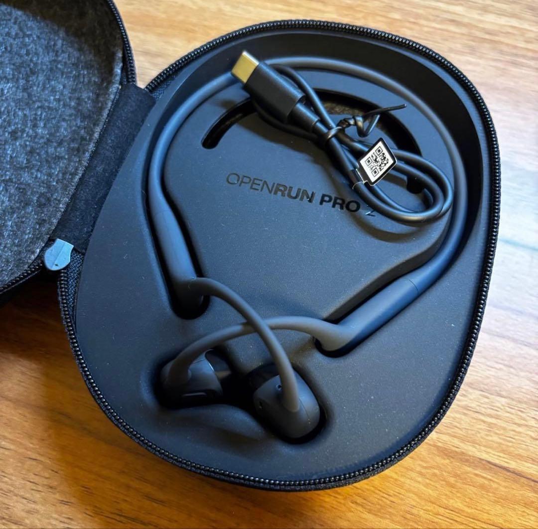 【美品】Shokz OpenRun Pro 2（骨伝導イヤホン）
