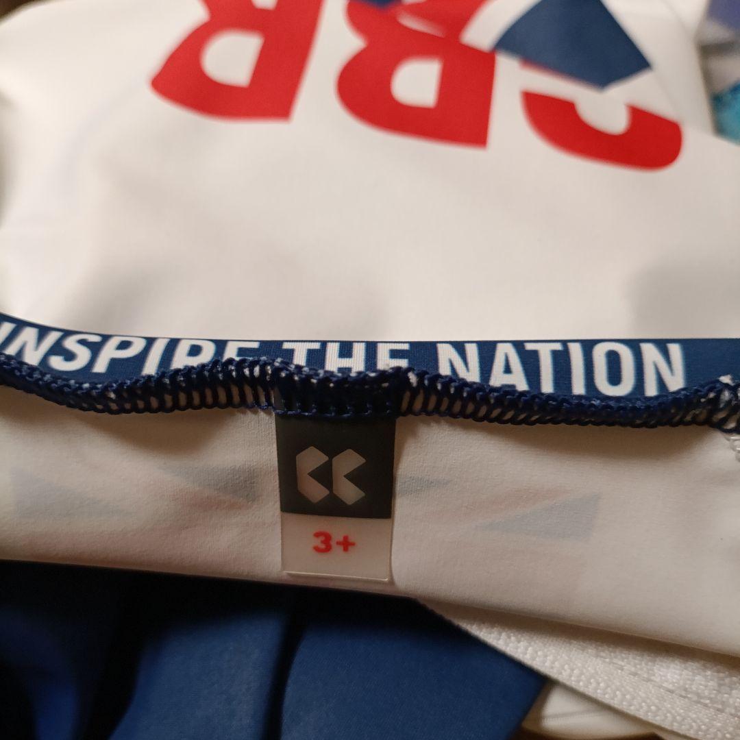 支給品　スキンスーツ　イギリス代表　ナショナルチーム　ワンピース　GBR　M