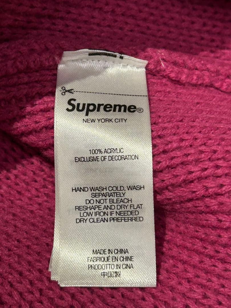 Supreme 23FW Chest Stripe SweaterサイズS