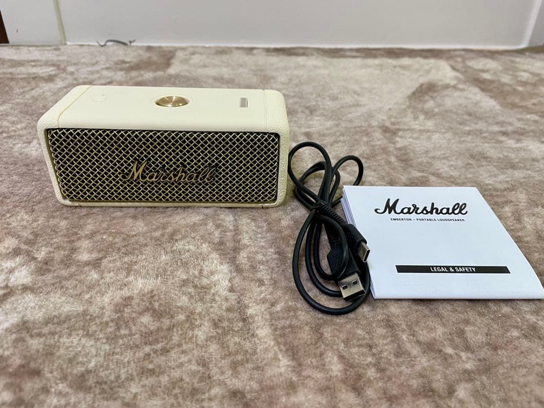 【美品】Marshall Emberton Cream