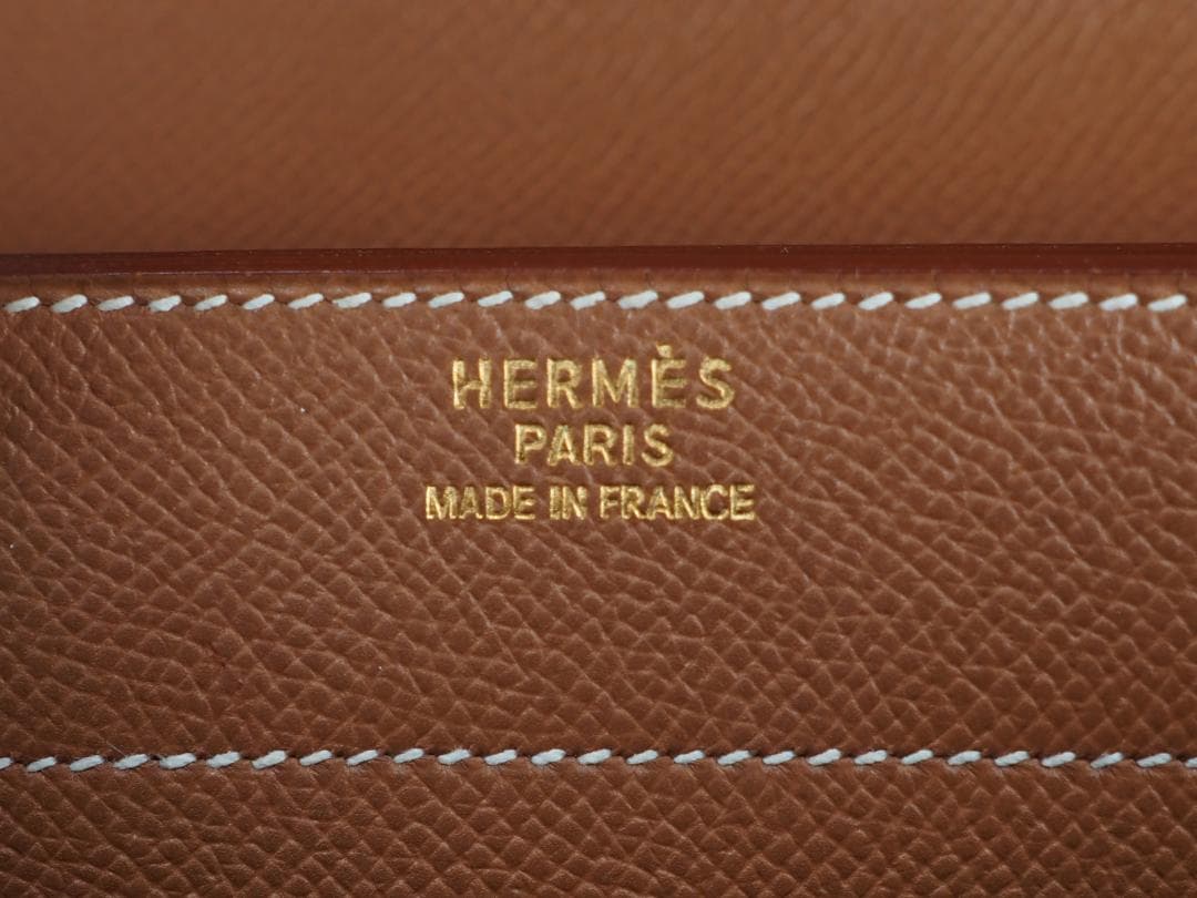 【セール】【極美品】HERMES　エルメス　ケリーデペッシュ 38 ゴールド