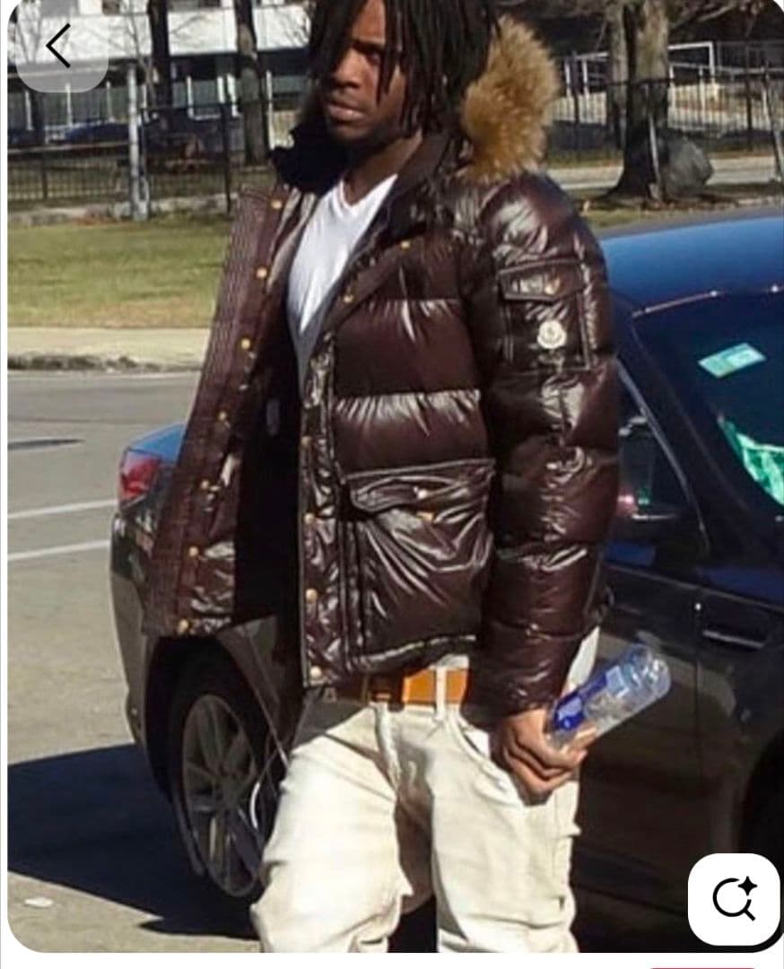 y2k グランジ　平成　ファーダウン　ワインレッド お兄系 swag