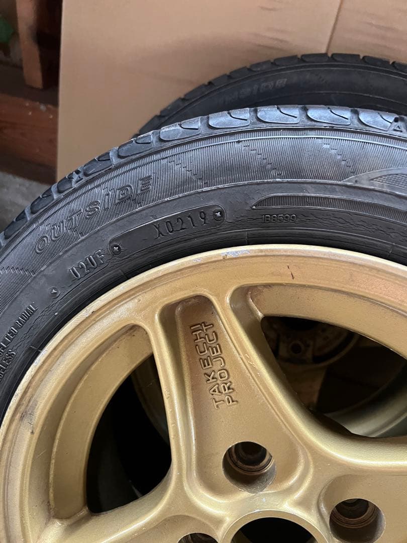 最終値下げ当時物PCD1004穴ハヤシレーシングタケチプロジェクト13インチ4本