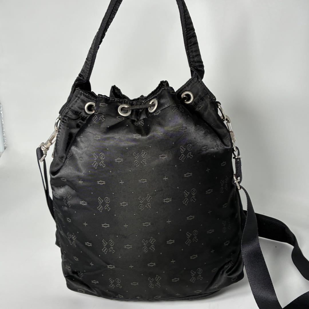 ポーター　巾着　バッグ　ショルダーバッグ　2way