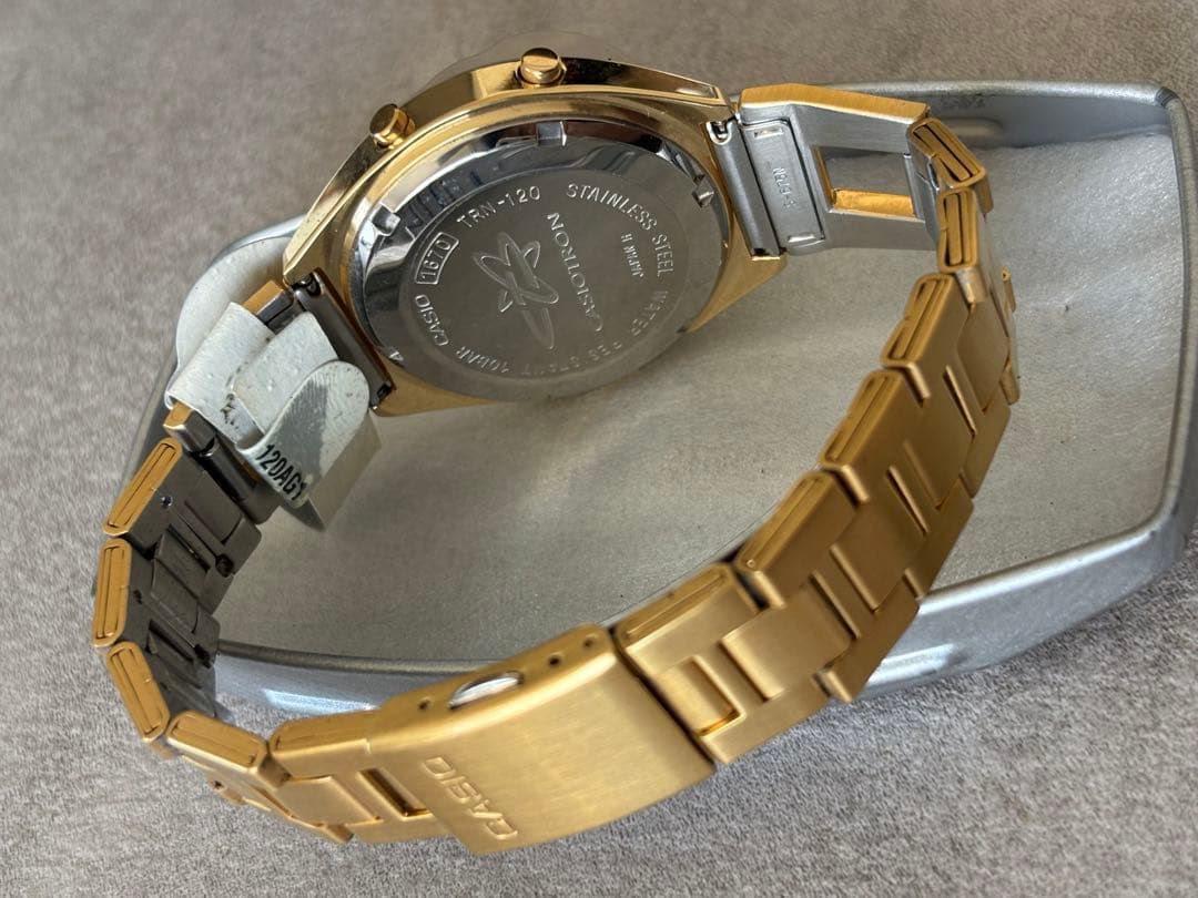 未使用 CASIOTRON ASTRONOX ムーンゴールド カシオトロン