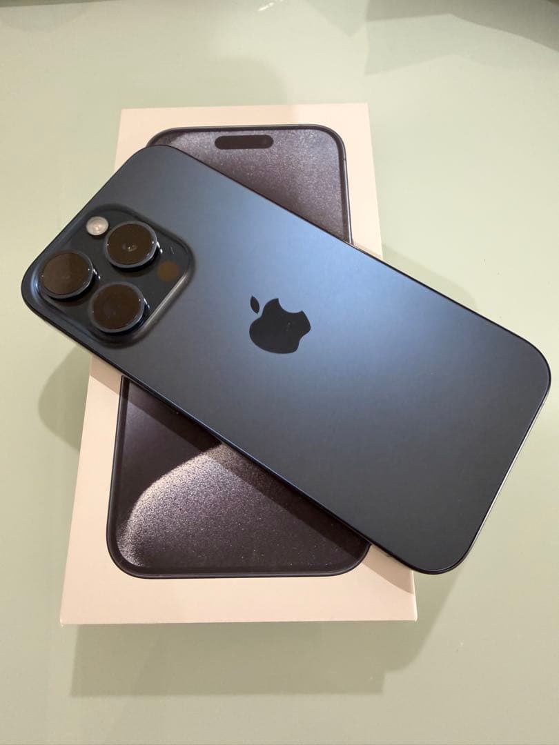 Apple iPhone 15Pro ブルーチタニウム　128GB