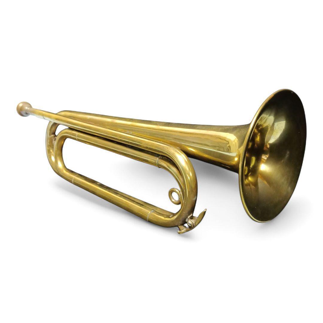 下倉楽器 シモクラ 海上自衛隊 信号ラッパ 信号喇叭 二つ巻き