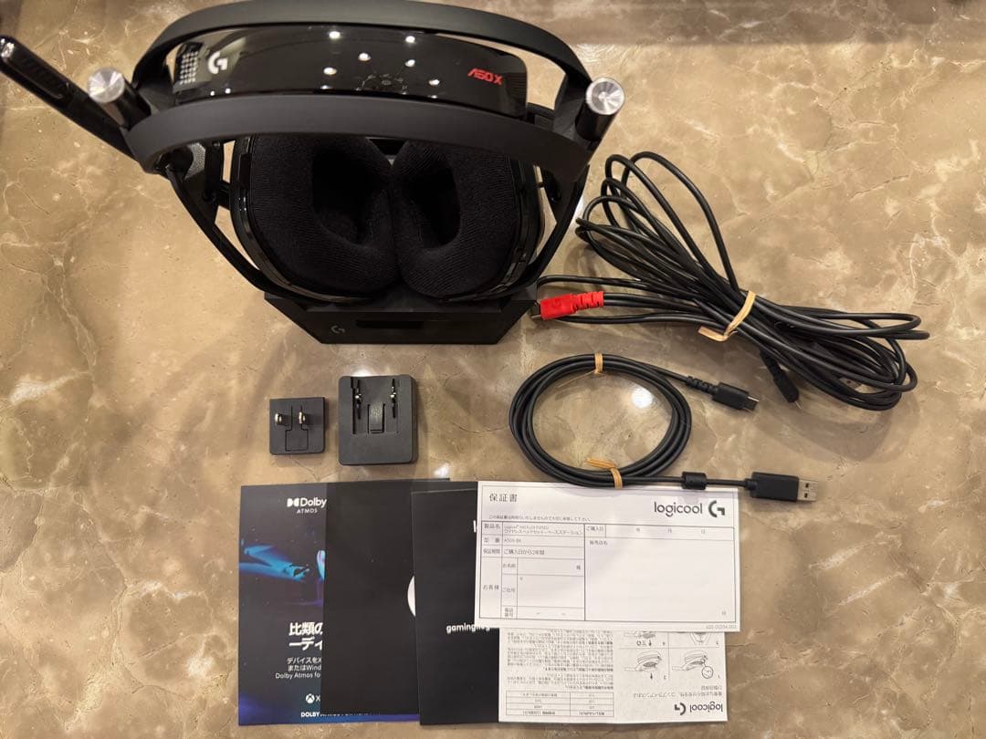 【美品】Logicool G ゲーミングヘッドセット ASTRO A50X