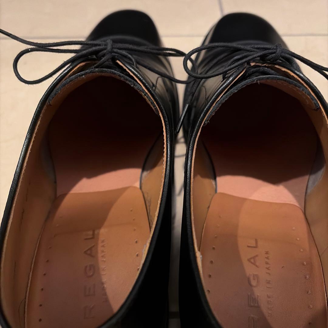 内羽ストレートチップ｜REGAL（純正シューツリー付）