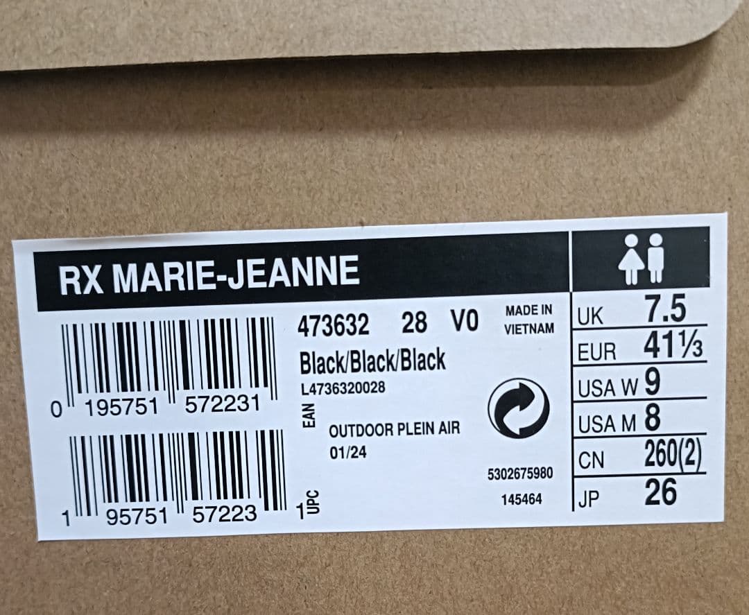 靴 SALOMON RX MARIE-JEANNE 26.0 US8.0