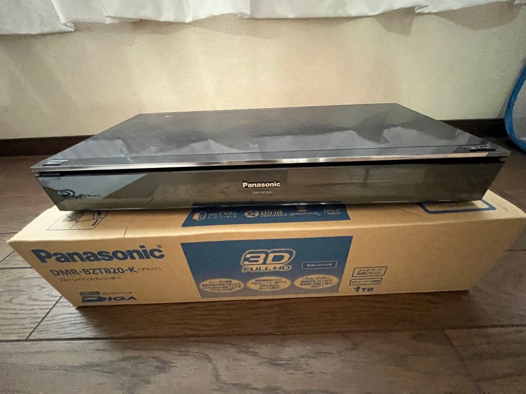 Panasonic DMR-BZT820-K 1TB 3Dブルーレイレコーダー