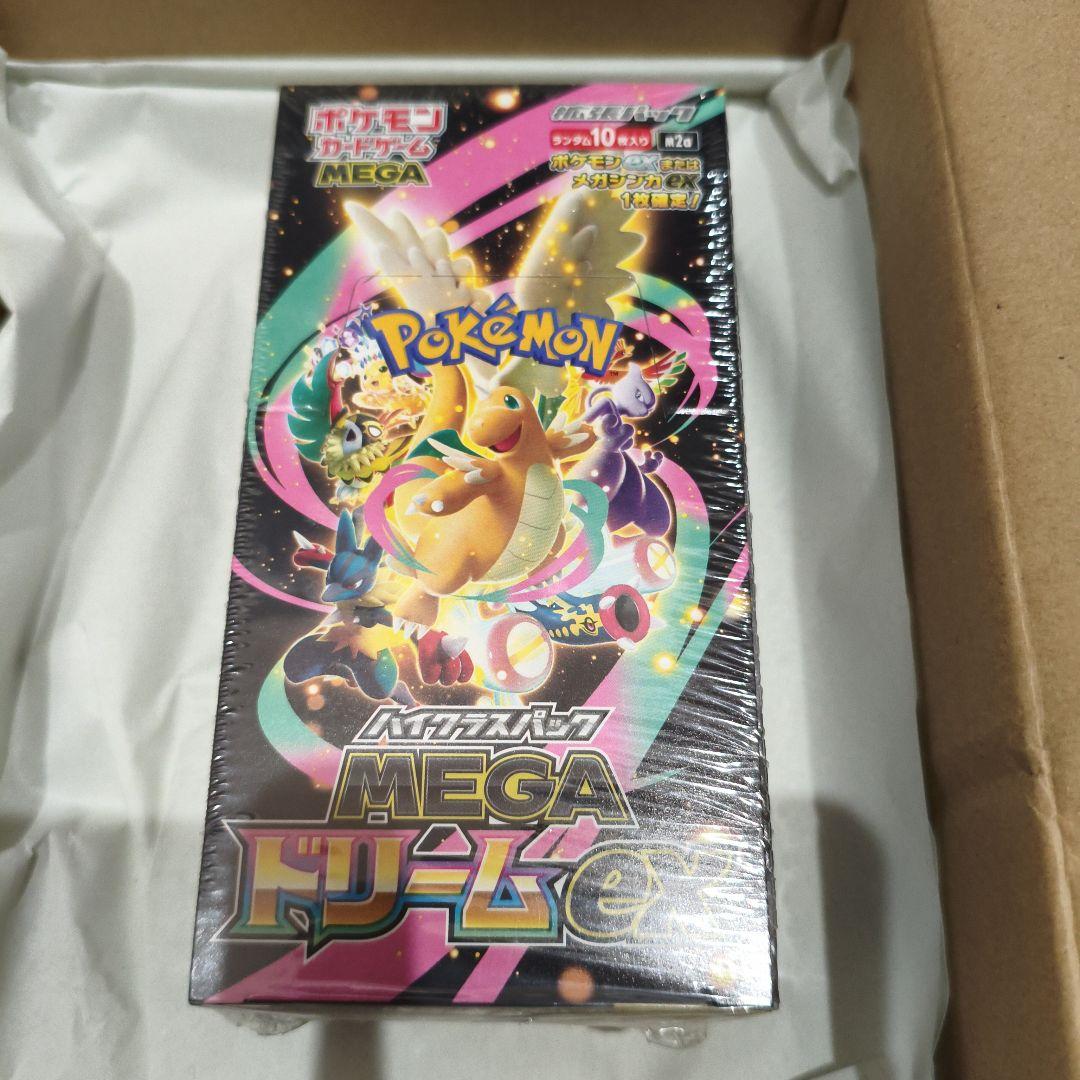 ポケモンカード　MEGAドリームex シュリンク付き1box