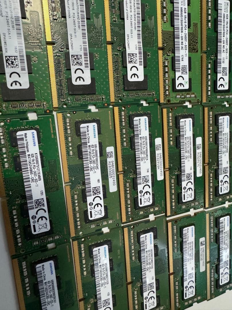 SAMSUNG PC4-2400T 4GBノート