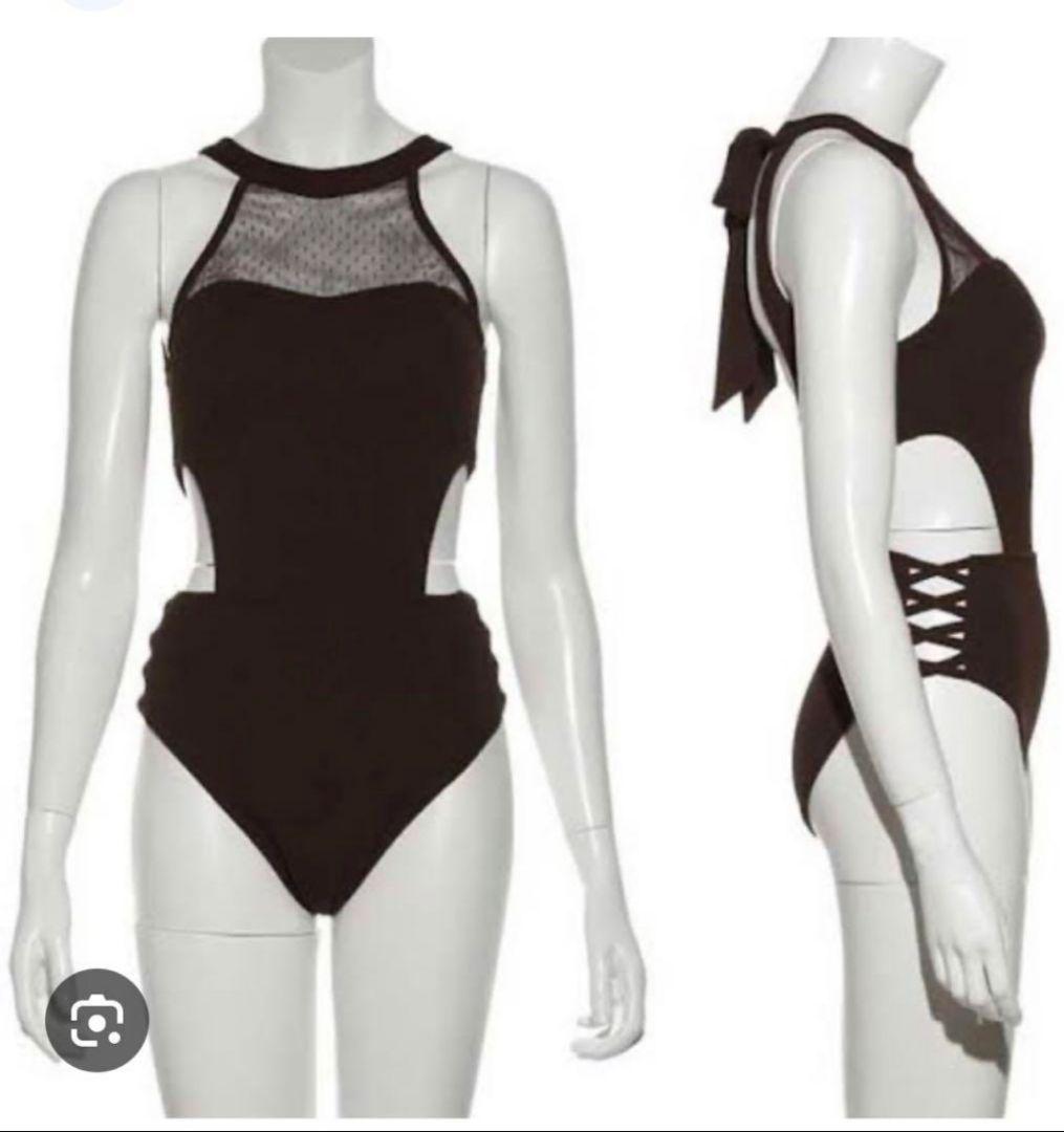 ゆ*り様 即完売品SNIDEL ホルターネックスイムワンピース