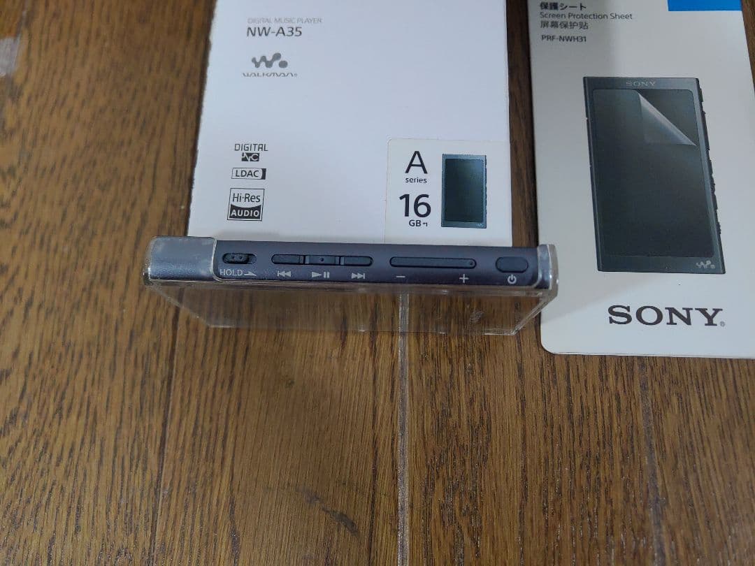 SONY NW-A35 デジタルミュージックプレーヤー 16GB ブラック