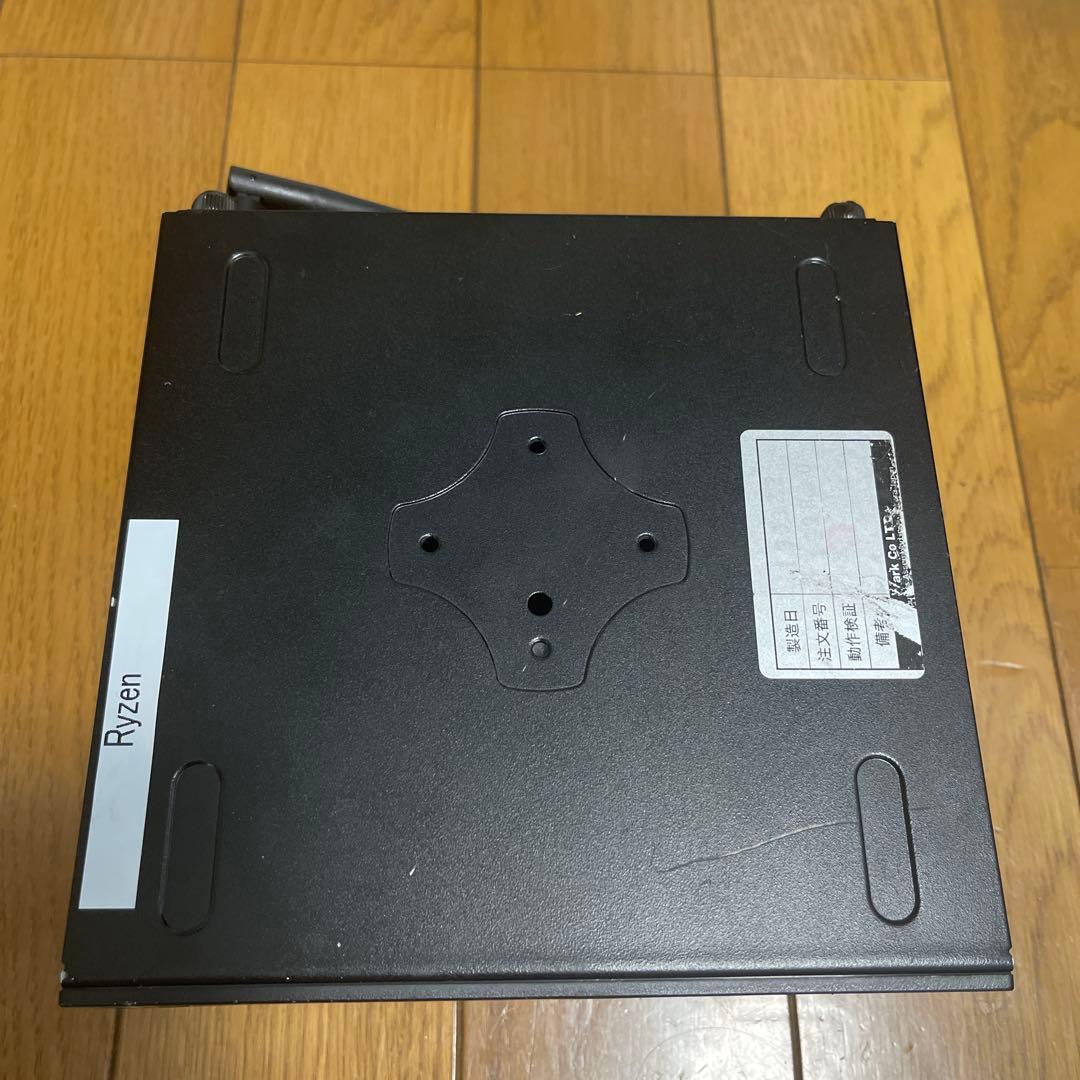 ミニPC DeskMini A300Ryzen5 2400G Mem16G SSD256G