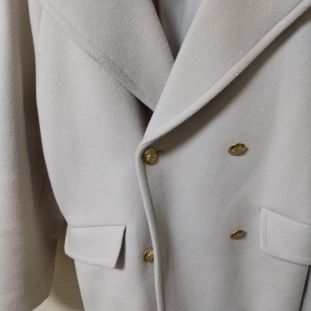 リヴドロワ美品ラグランピーコート38サイズ ベージュ