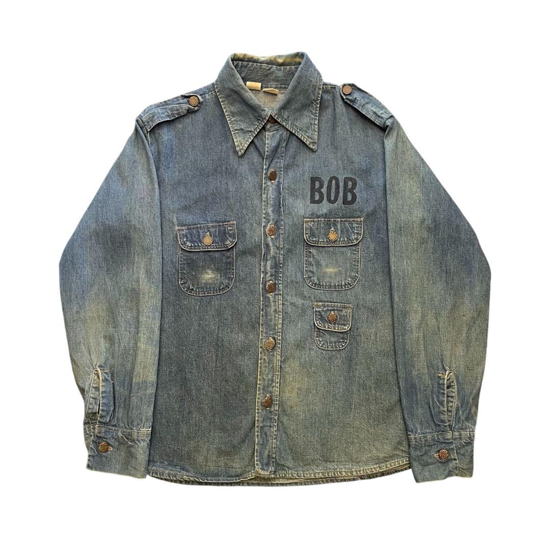 70s ヴィンテージ US製 デニムジャケット ビンテージ アメリカ古着 M