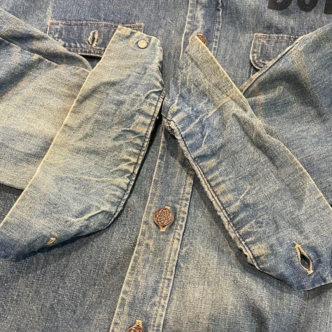 70s ヴィンテージ US製 デニムジャケット ビンテージ アメリカ古着 M