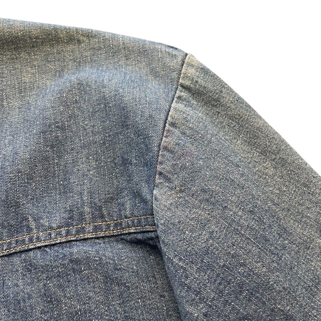 70s ヴィンテージ US製 デニムジャケット ビンテージ アメリカ古着 M