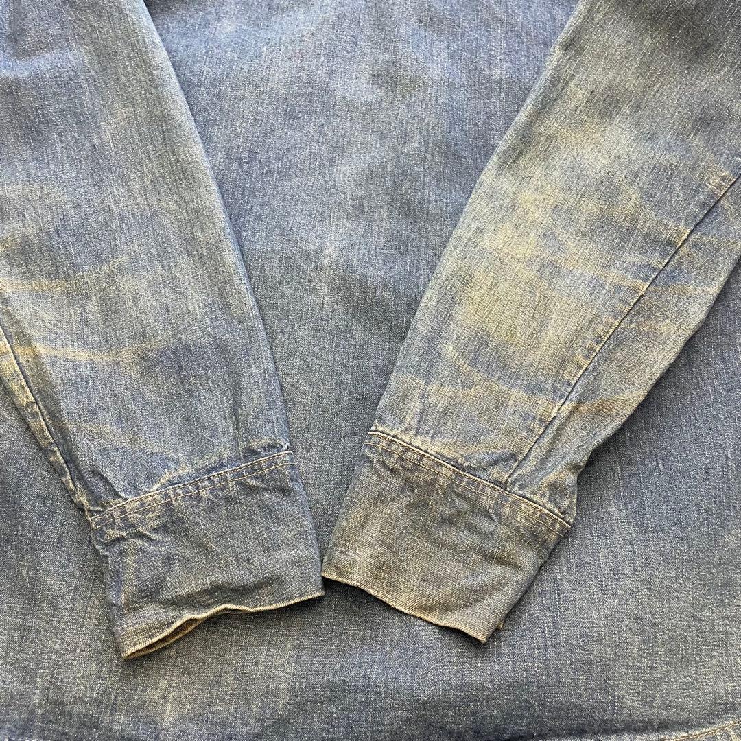 70s ヴィンテージ US製 デニムジャケット ビンテージ アメリカ古着 M