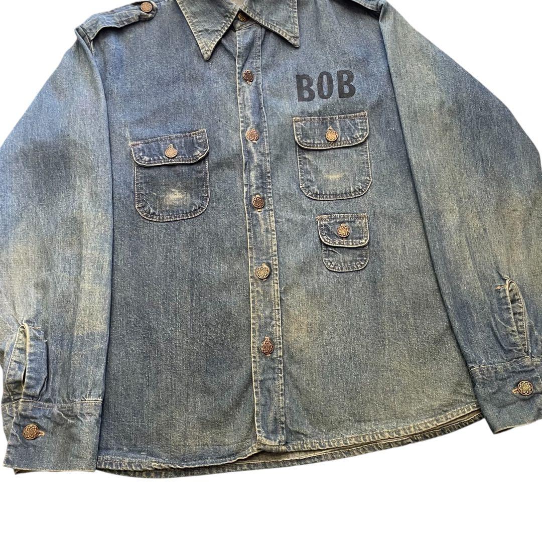 70s ヴィンテージ US製 デニムジャケット ビンテージ アメリカ古着 M