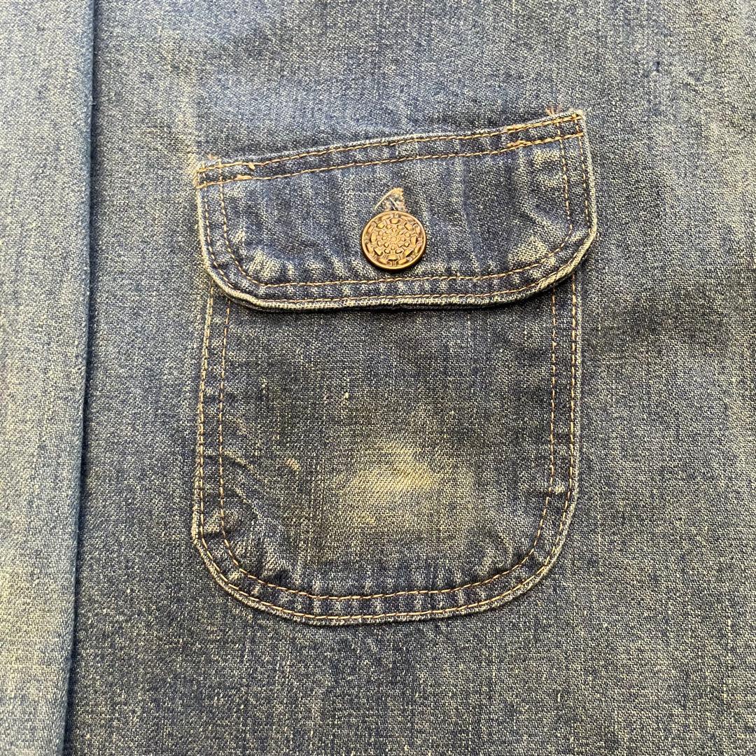 70s ヴィンテージ US製 デニムジャケット ビンテージ アメリカ古着 M