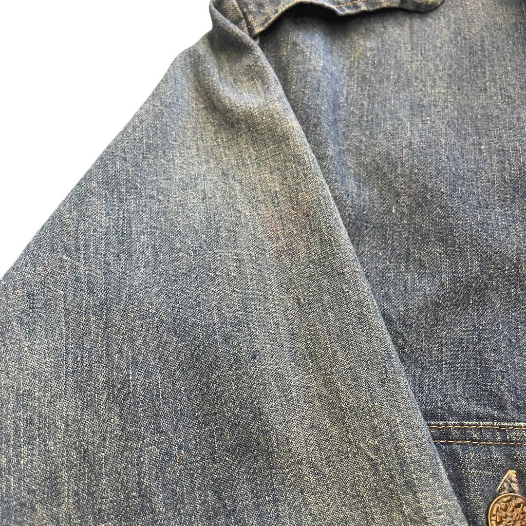 70s ヴィンテージ US製 デニムジャケット ビンテージ アメリカ古着 M