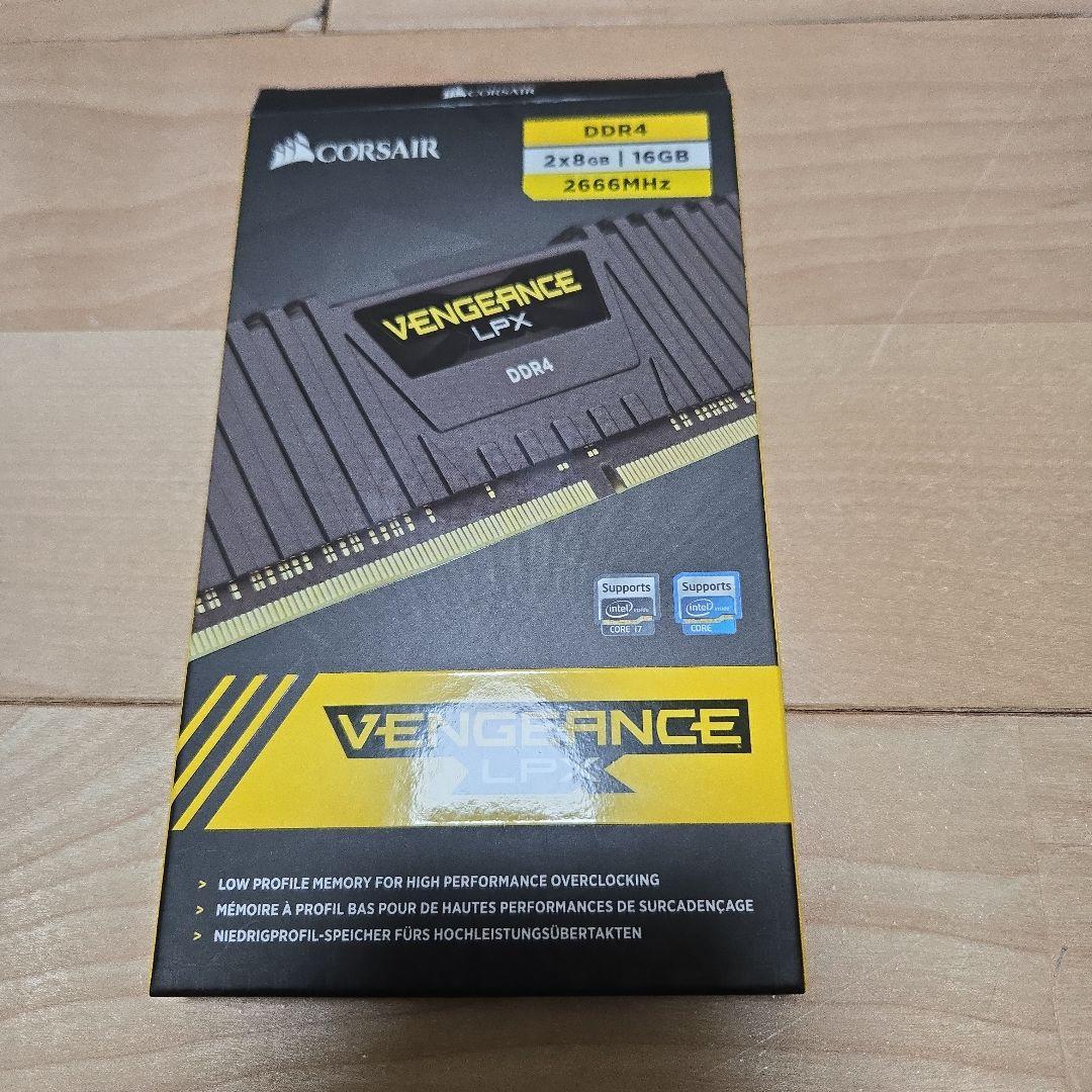 メモリー Vengeance LPX DDR4 16GB (2x8GB) 2666MHz