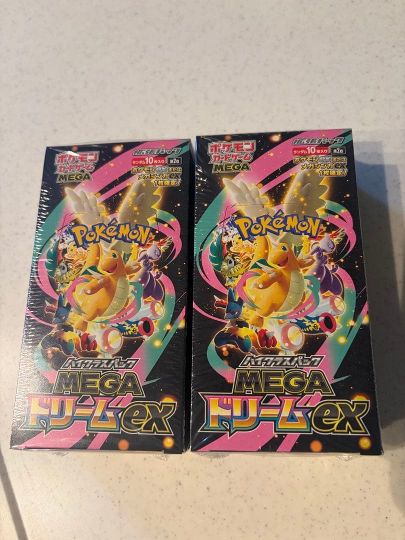ポケモンカードゲーム メガドリームEX 2箱セット　シュリンク付き