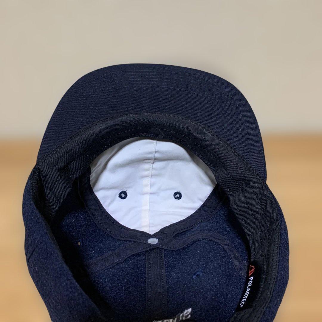 Supreme Polartec S Logo 6-Panel cap ネイビー