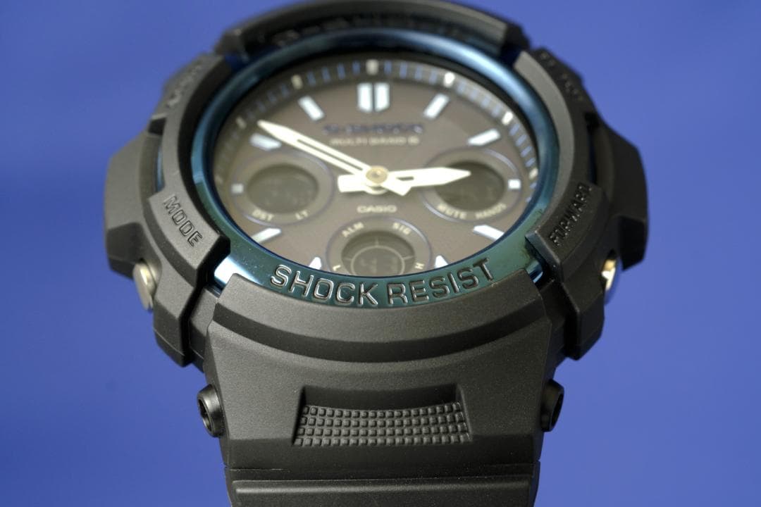 【綺麗】CASIO G-SHOCK AWG-M100A 電波ソーラー (199)