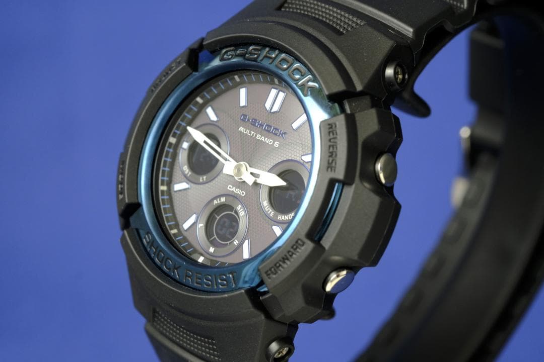 【綺麗】CASIO G-SHOCK AWG-M100A 電波ソーラー (199)