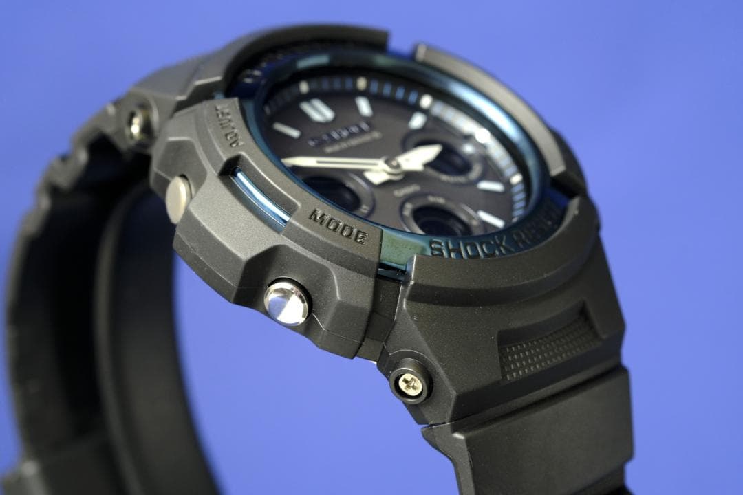 【綺麗】CASIO G-SHOCK AWG-M100A 電波ソーラー (199)