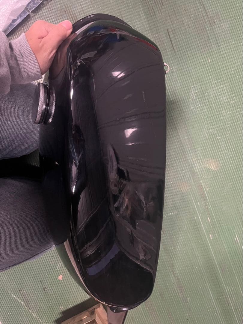 YAMAHA SR400用　YB1タンク　黒