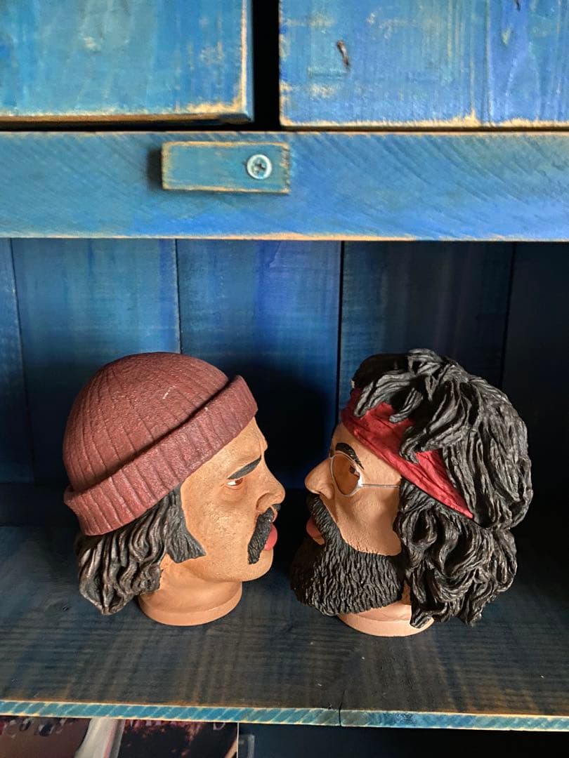激レアCheech & Chong 陶器フィギュア