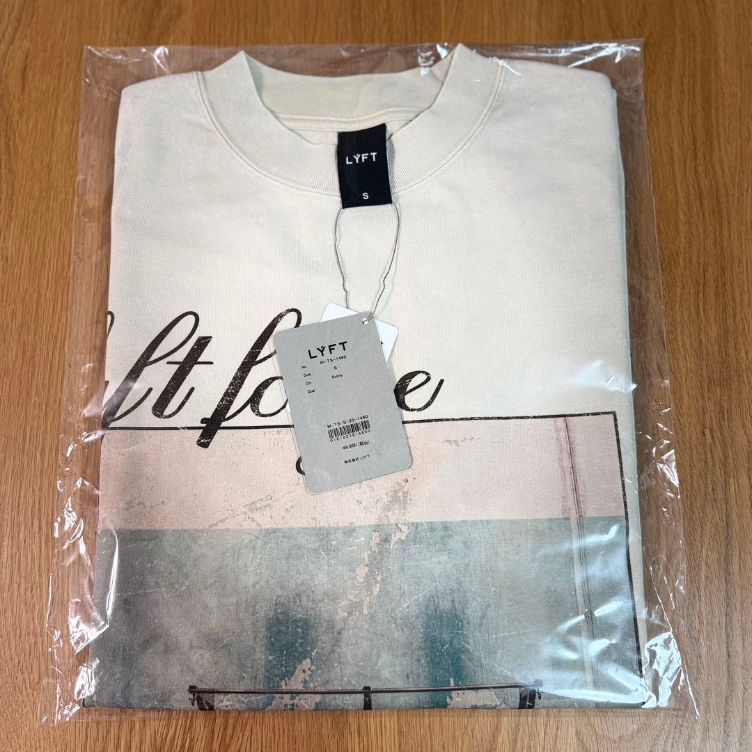 LÝFT × GOLD'S GYM コラボ ヴィンテージグラフィックT