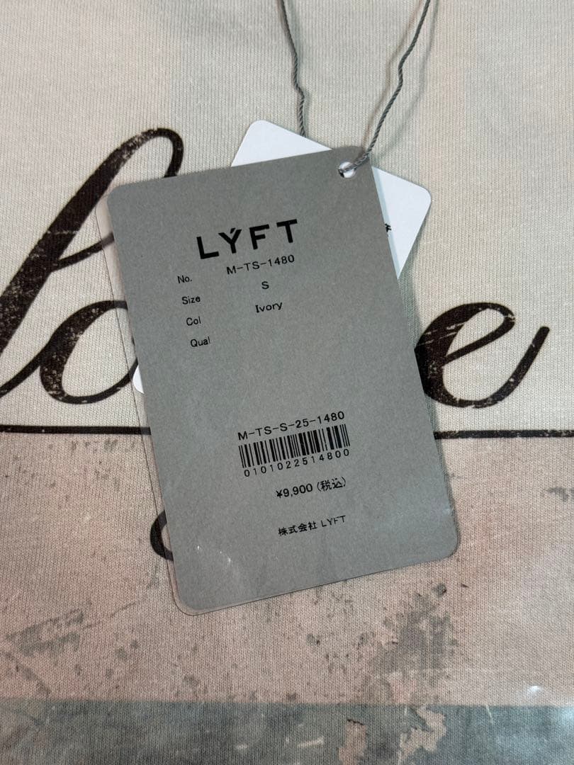 LÝFT × GOLD'S GYM コラボ ヴィンテージグラフィックT