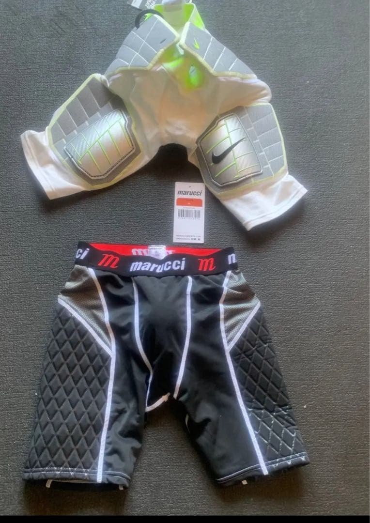 NIKE アメフト ラグビー & MARUCCI スライディングパンツ