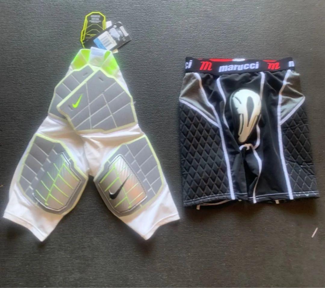 NIKE アメフト ラグビー & MARUCCI スライディングパンツ