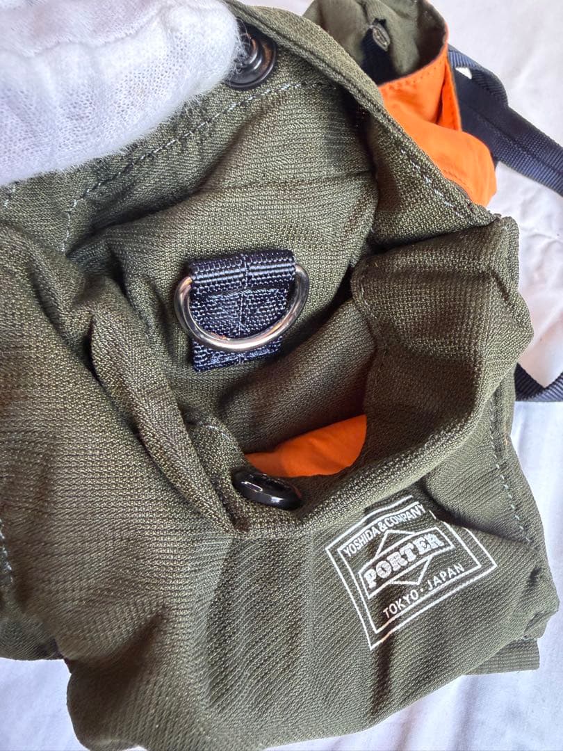 美品　未使用　PORTER ポーター バガー CVS エコバッグ カーキ