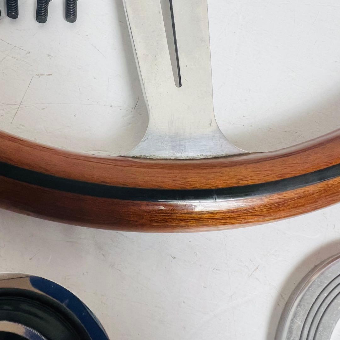 当時物 ナルディ ウッド　36.5 ホーンボタン　ホーンリング　ボルトセット