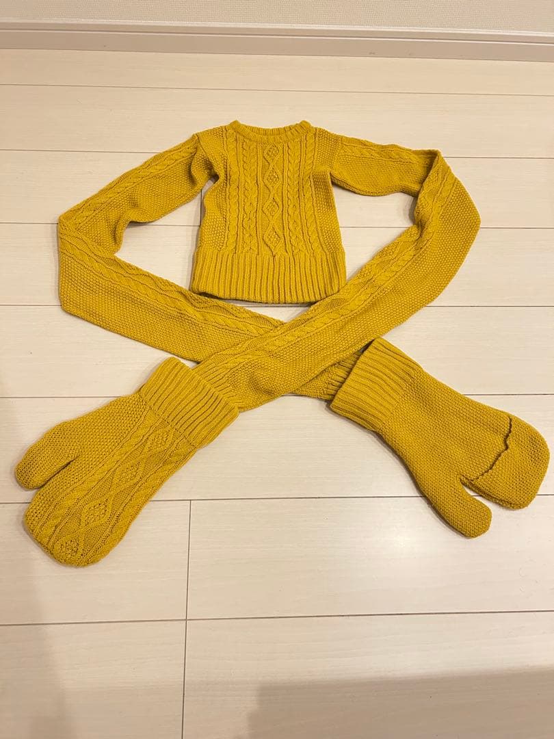 22AW RequaL ニットキャップ　マフラー　手袋