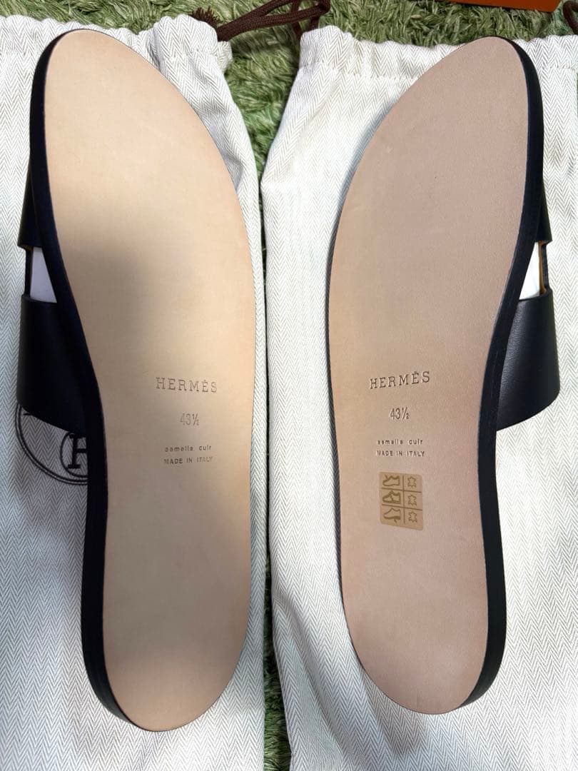 【新品】HERMES エルメス イズミール サンダル 43