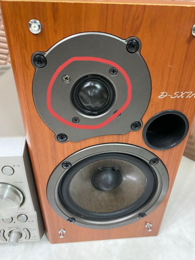 ONKYO CD・MD・ラジオコンポ　動作品