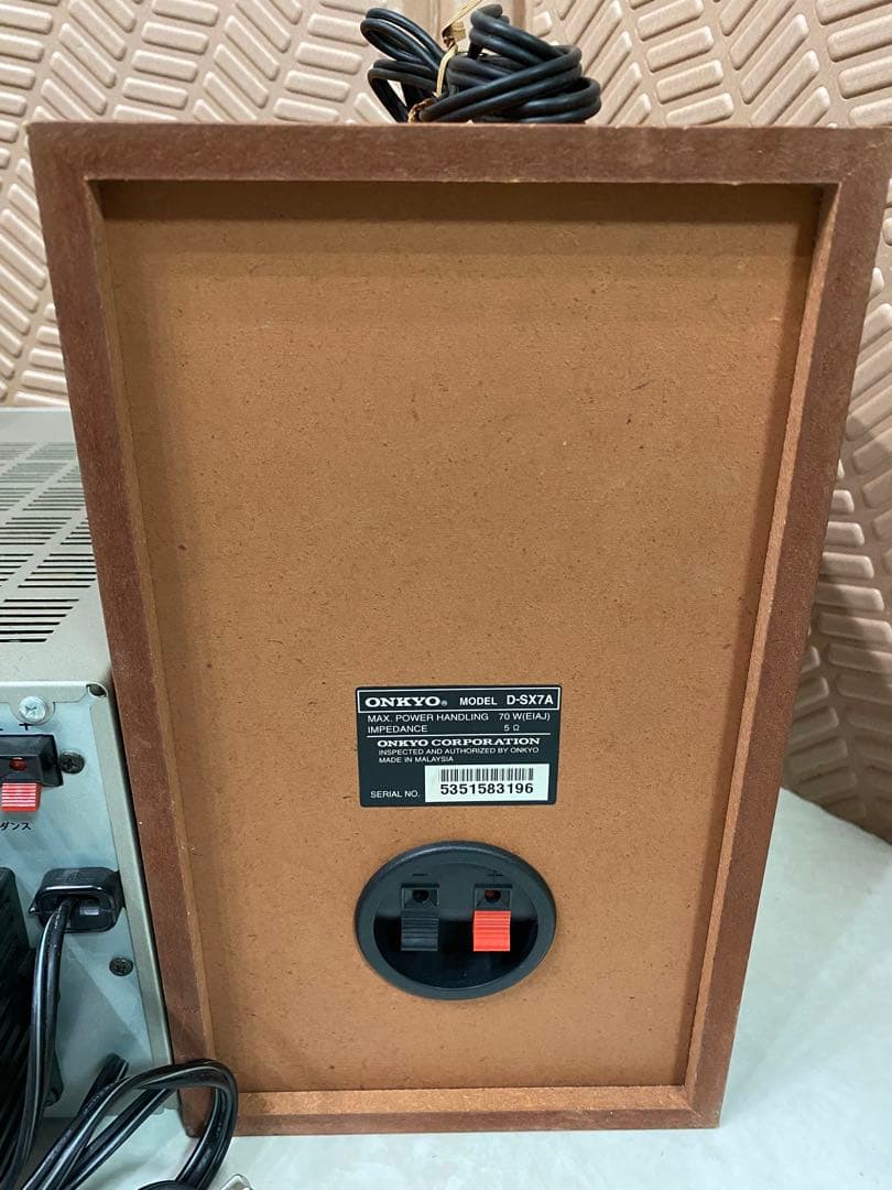 ONKYO CD・MD・ラジオコンポ　動作品