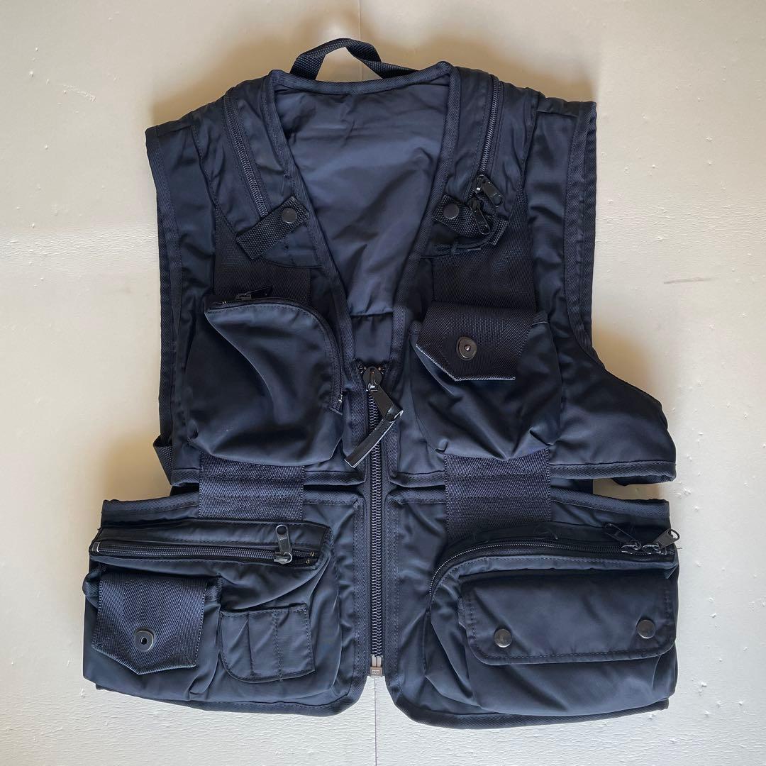 ISSEY MIYAKE MEN ブラックベスト Fサイズ